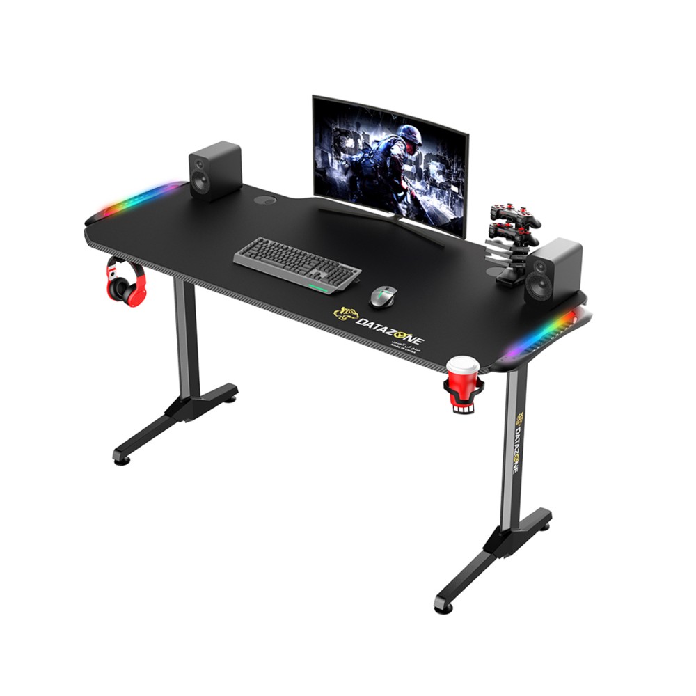 Gaming,Desk ,gaming desk,black,RGB,Carbon,